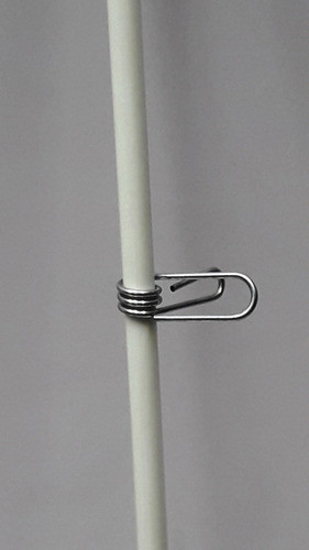 10 Varillas Fibra De Vidrio Terko 140cm Con 1 Clip 0