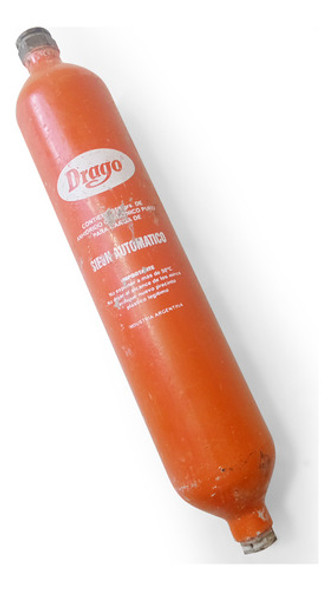 Garrafa Para Sifón Drago Naranja - Usada - D 0