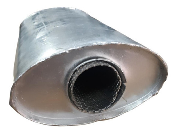 Escape Camara Silenciador Ovalado 30cm 2 1/2 1 Escape Camara Silenciador Ovalado 30cm 2 1/2 1