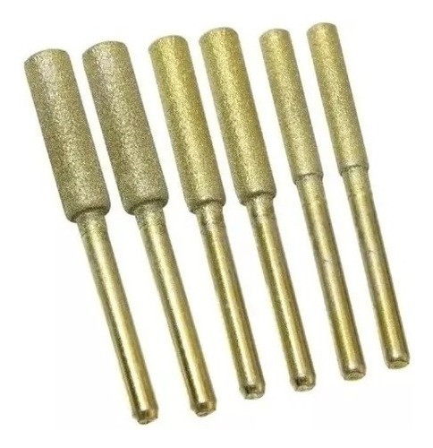 Piedras Limas De Afilado Minitorno 6pz Titanio Ruhlmann Prof 0