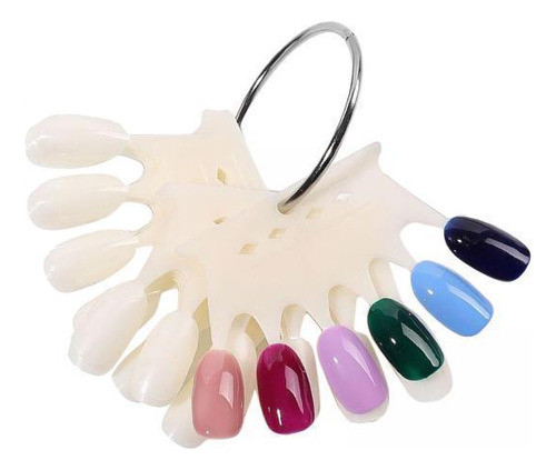 6 X 5-6 Pacotes 60 Pçs/set Pontas De Unhas Varas 6 Peças 0