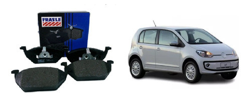 Pastilla De Freno Delanteras Vw  Up  Tsi 1.0l   2014/2024 0