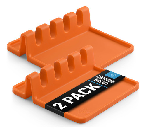 Soporte Para Utensilios De Cocina (cucharones,etc) Naranja 0