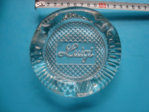 Antiguo Cenicero Propaganda Luigi 0