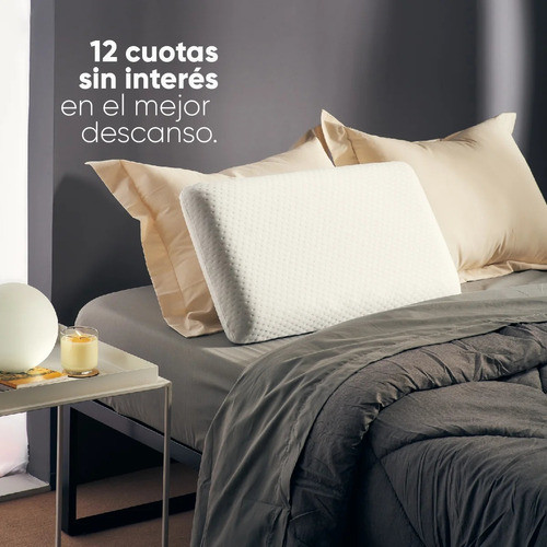 Pack 2 Almohadas Calm Inteligentes Viscoelasticas 65x35 1