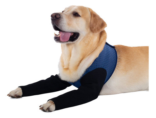 Traje De Recuperacion Para Perros Anti Lamido Delantera 2xs 0
