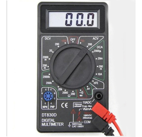 Combo Soldador Lapíz 30w + Multimetro Dt 830d  Tester @l9 1