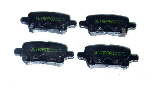 Juego Pastillas Freno Trasera Chevrolet Cruze 1.4 Turbo 1