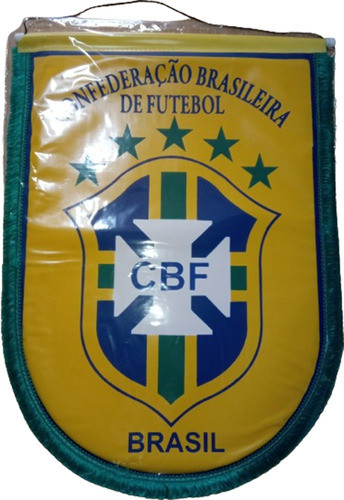 Banderin Grande Fbf Seleccion Brasil 0