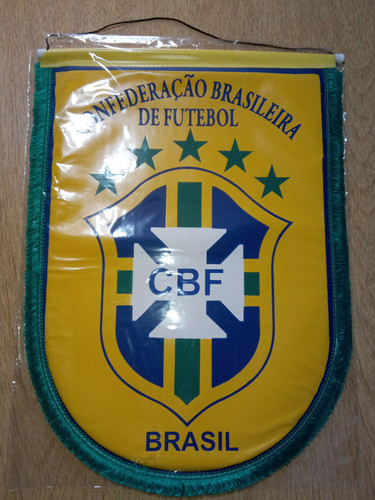 Banderin Grande Fbf Seleccion Brasil 1