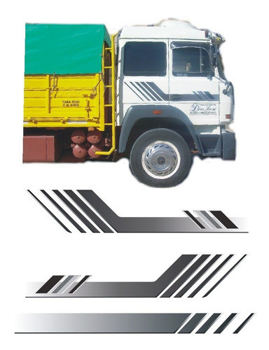 Franjas Calcos Laterales Fiat Iveco 190-33 150 Personalizada 0