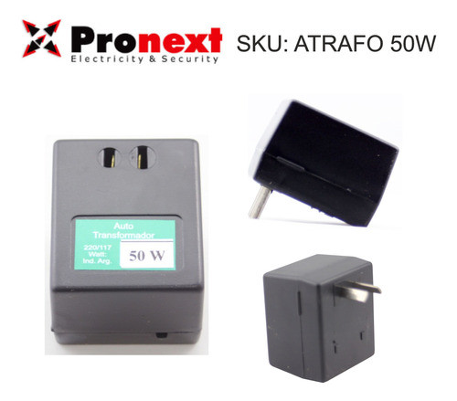 Autotransformador 220v / 110v 50w Ideal Artefactos De Usa 1
