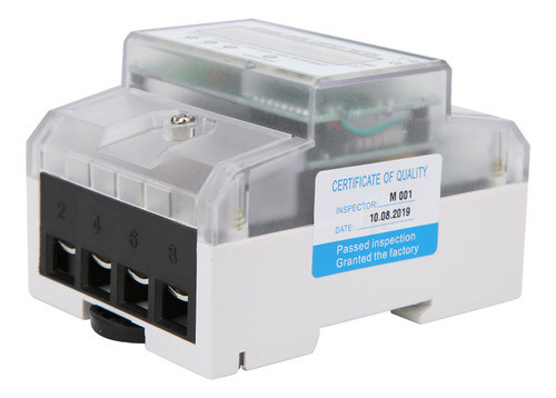 Medidor De Potência Dds024t 3 Phase 4p Electronic Energy 380 0