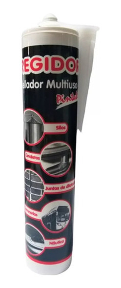 Sellador Multiuso P/ Zingerias Gris Regidor De 300g X25 Unid 1