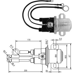 Automatico Auxiliar 24v D.remy 39mt 0