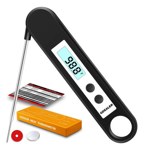 Gdealer Termómetro Electrónico Digital Instantáneo Comida 0