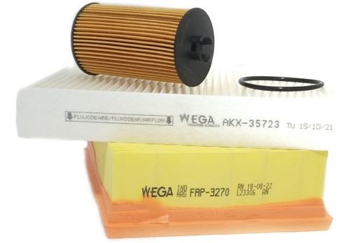 Kit De Filtros Wega Chevrolet Tracker 1.8 16v 140 Cv 2013 En 0