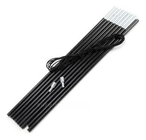 4,5 M X 11 M M De Fibra De Vidrio Tienda Poste Recambio Kit 1