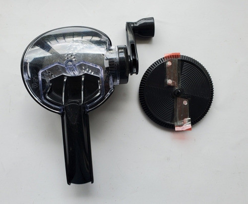 Rallador Manual Con Manija Y Disco De Corte En Fetas 0