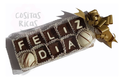 Regalo Empresarial Bombones Feliz Día X10 Día De La Madre 0