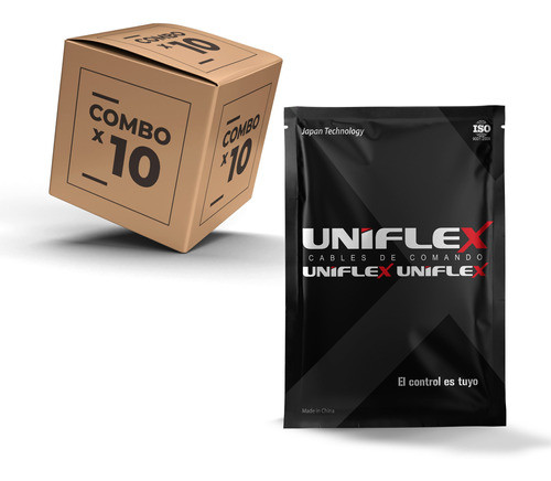 Combo Pack X 10 Cables Embrague Para Yamaha Ybr 125 1