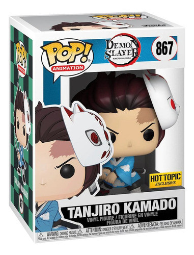 Funko Pop Demon Slayer Tanjiro Kamado Hot Topic 0