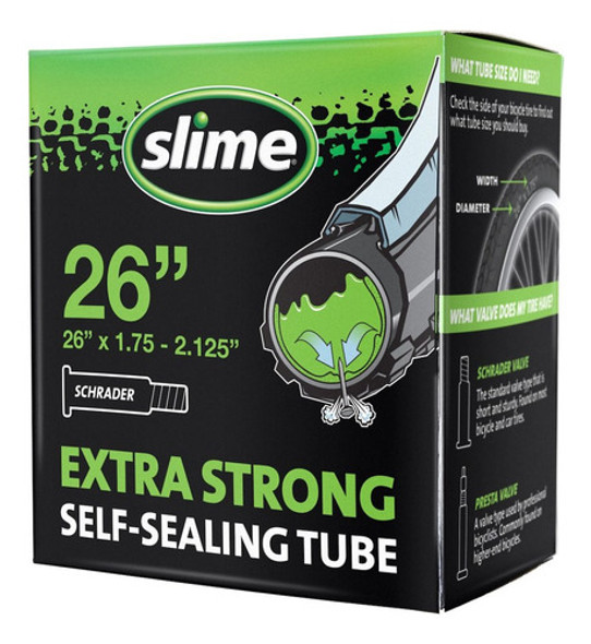 Camara Slime Con Liquido 26x1.75/2.1 (auto) 0