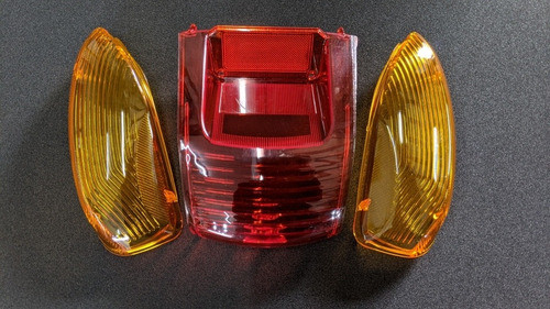 Acrílicos De Farol Trasero Gilera Smash 110 Rojo Y Naranja 0
