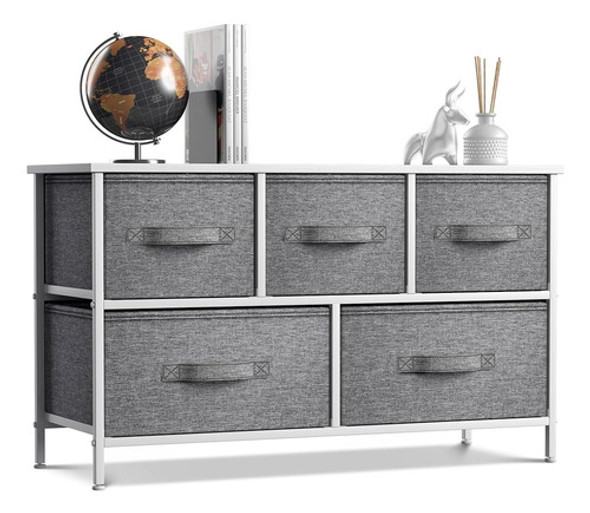 Sorbus Dresser Con 5 Cajones - Unidad Organizadora De Cofre 0