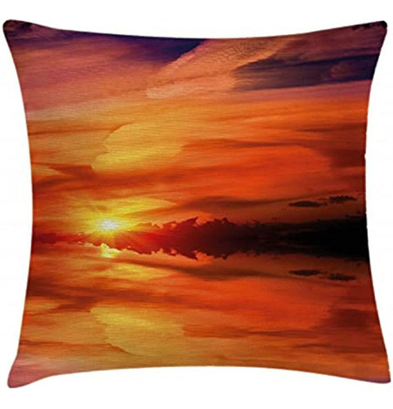 Ambesonne Nature Throw Pillow Funda De Cojín, Un Espectacula 0