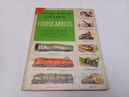 Libro De Oro Estampas Ferrocarriles Novaro 0