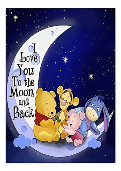 Diamond Painting Kit Pintura Diamante 5d X Unidad Winnie 0