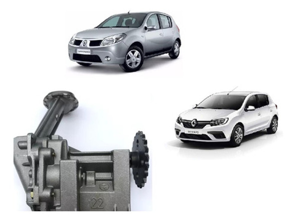 Bomba Aceite Renault K7m Sandero 2023 1.6 2.0 22 Dientes 0