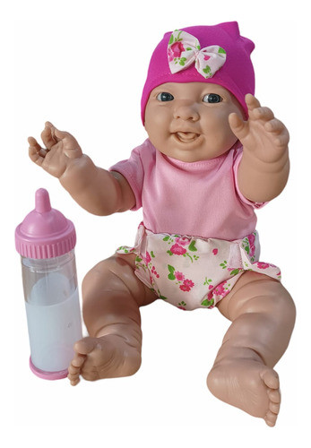 Bebe Bebote Real Articulado Reborn Con Ropita De 35cm 0