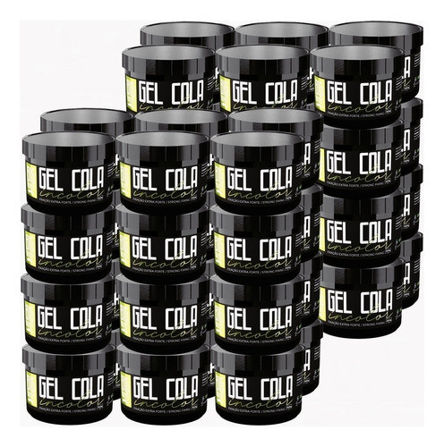 Gel Cola Big Barber 300g Incolor Tradicional Caixa 48 Unidad 0