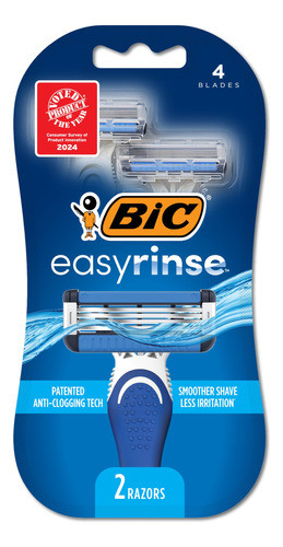 Maquinillas De Afeitar Desechables Bic Easyrinse, Antiobstru 0