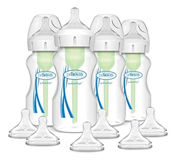 Dr. Brown's Options+ Biberón Anticólicos De Cuello 0