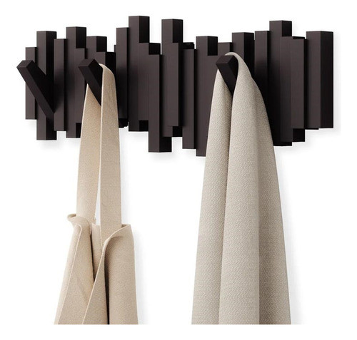 Perchero De Pared Espresso X5 Sticks 1