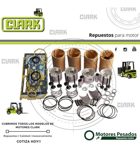 Repuestos De Motor Para Clark | Todos Los Modelos 1