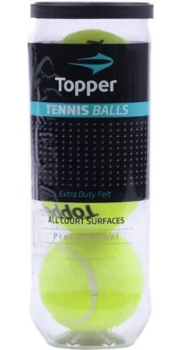 Tubo De Pelotas Tenis Topper / The Brand Store 1
