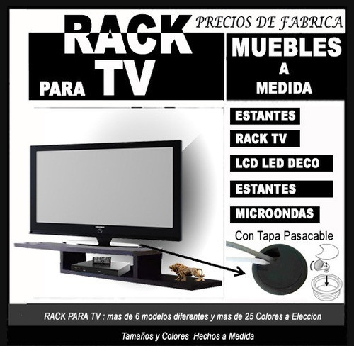 Estante A La Pared Lcd Dvd Play Home 0