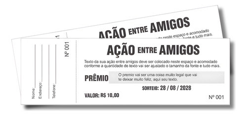 Ação Entre Amigos 500 Números 0