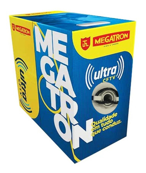 Cabo De Rede Ultra Alarm 300 Metros Azul 0