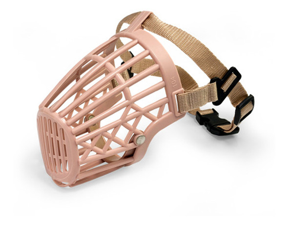 Focinheira Plástica Com Ajuste Tamanho Gg Para Cães 0