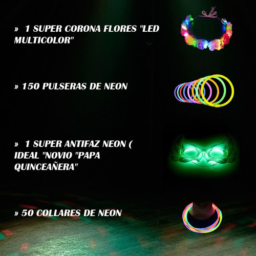 Combo Cotillón Luminoso 301 Art 120 A 150 Inv Anti Inflación 1