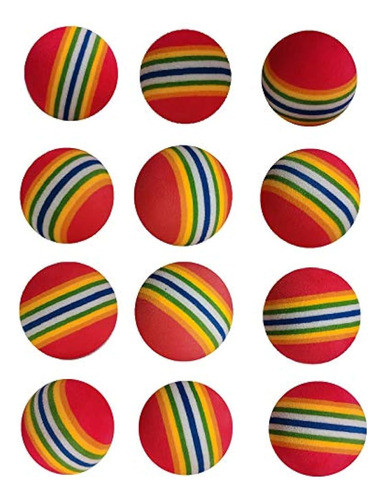 Bolas Del Juego Del Arco Iris De La Espuma Suave Colorida De 1