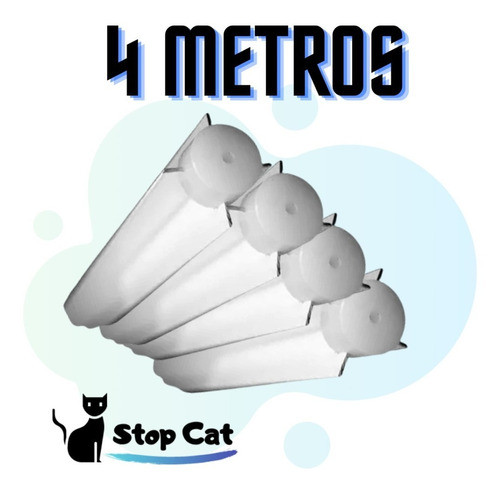 Cerca Gato Pet Anti Fuga 4 Metros Stop Cat Tela Casa Stopcat 0