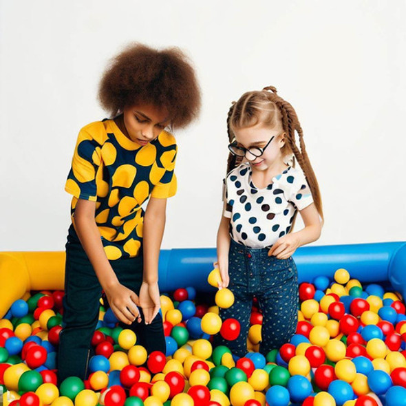 Saco De Bolinhas De Piscina C/ 50 Unid Infantil Colorido 1