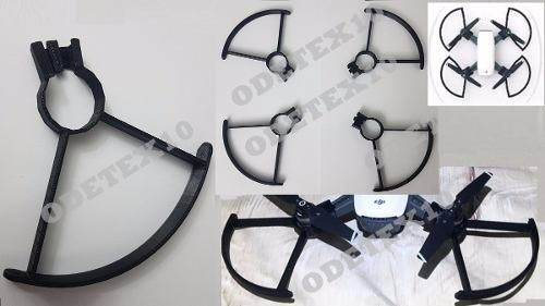 Dji Spark Protetor De Helices Extensor Pouso Seguranca Trava 0