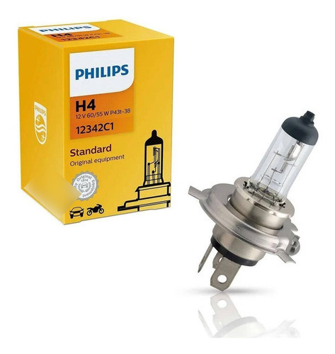 Lampara H4 12v 60/55w Philips Chevrolet Agile F1 09/13 0